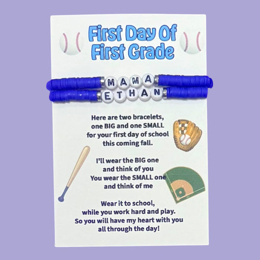 Back to school bracelet set